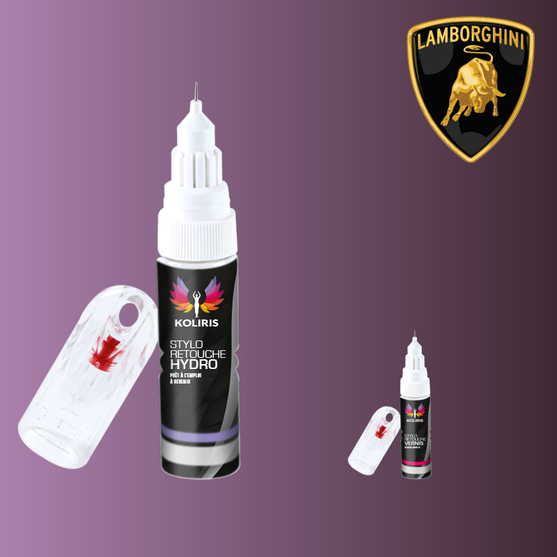 Pack 2 stylos de retouche voiture Lamborghini - Carenciel.pro