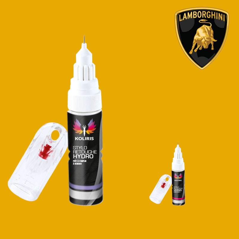 Pack 2 stylos de retouche voiture Lamborghini - Carenciel.pro