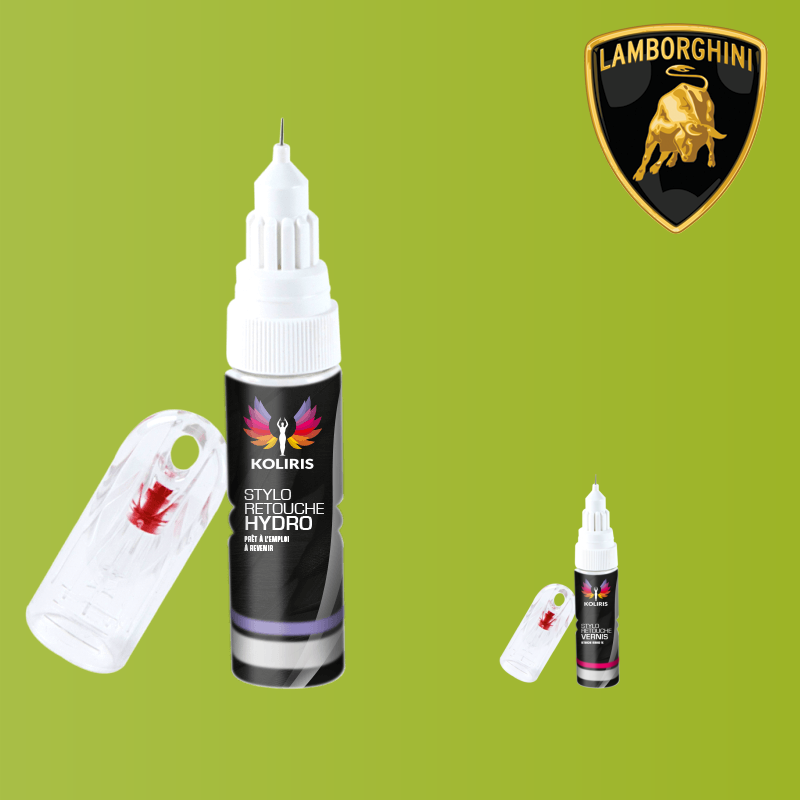 Pack 2 stylos de retouche voiture Lamborghini - Carenciel.pro