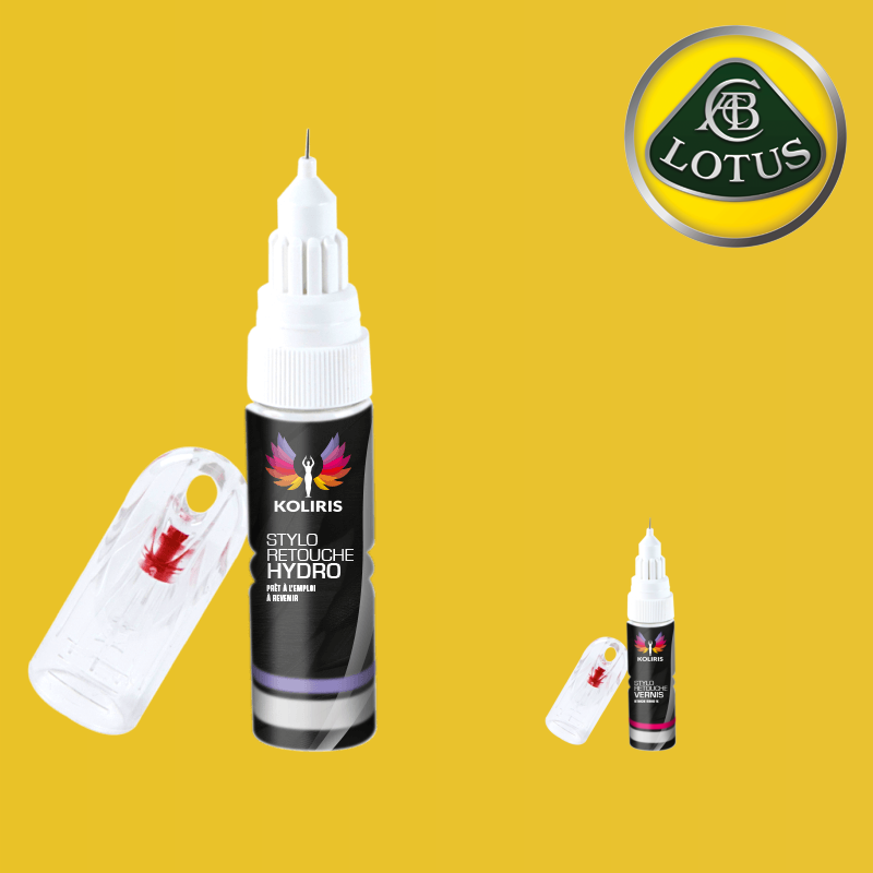 Pack 2 stylos de retouche voiture Lotus - Carenciel.pro