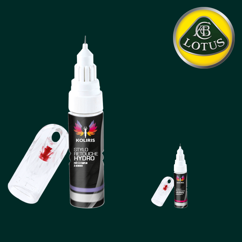 Pack 2 stylos de retouche voiture Lotus - Carenciel.pro