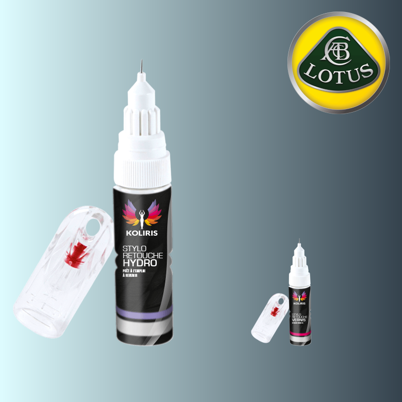 Pack 2 stylos de retouche voiture Lotus - Carenciel.pro