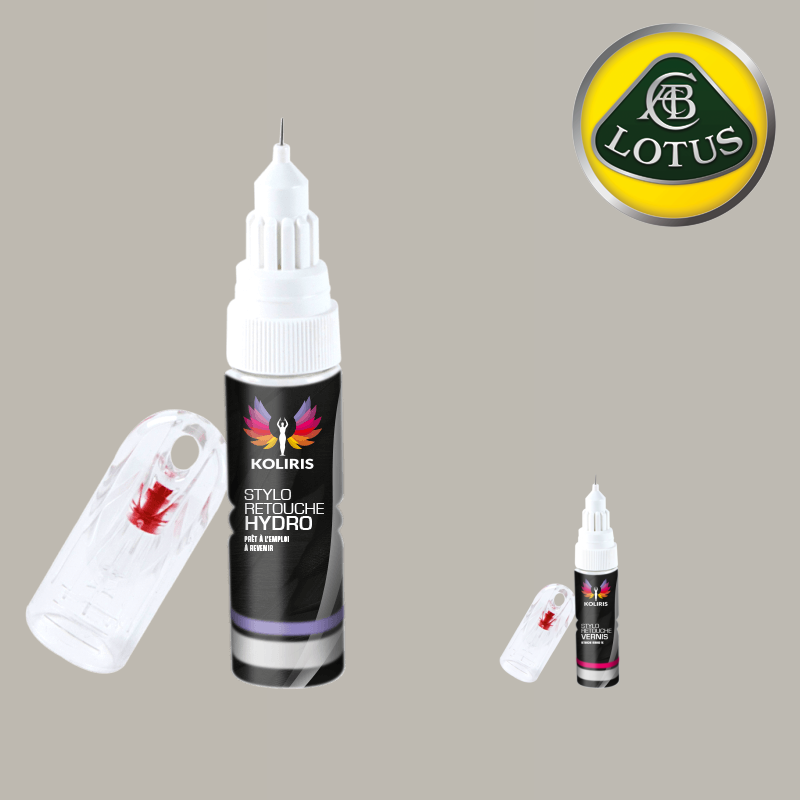 Pack 2 stylos de retouche voiture Lotus - Carenciel.pro