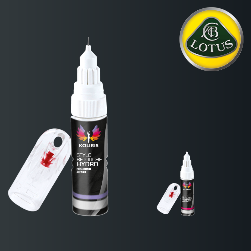 Pack 2 stylos de retouche voiture Lotus - Carenciel.pro