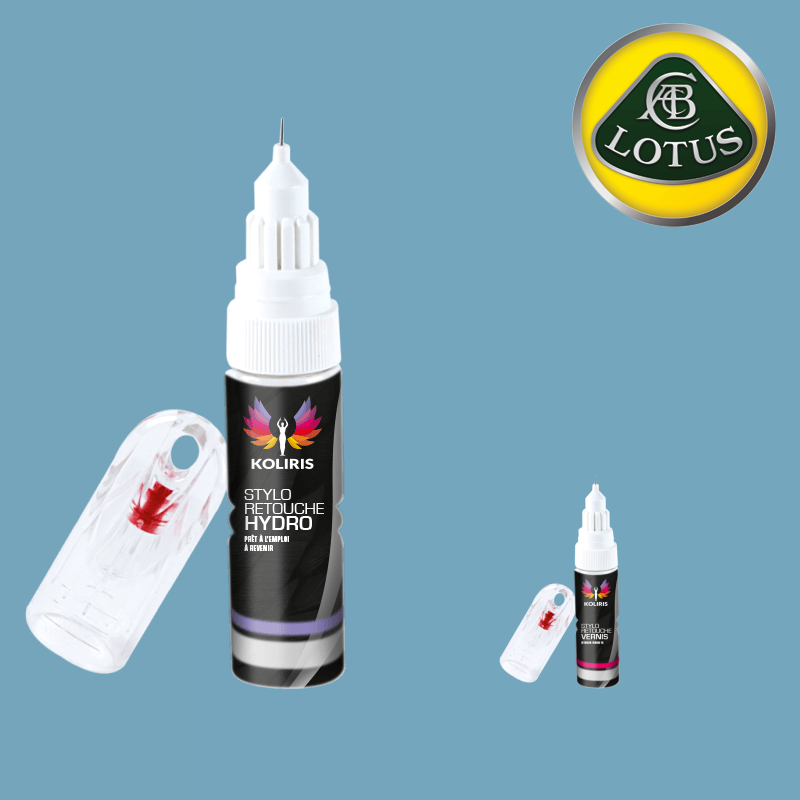 Pack 2 stylos de retouche voiture Lotus - Carenciel.pro