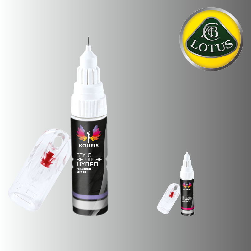 Pack 2 stylos de retouche voiture Lotus - Carenciel.pro