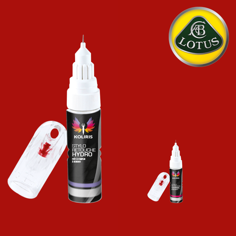 Pack 2 stylos de retouche voiture Lotus - Carenciel.pro