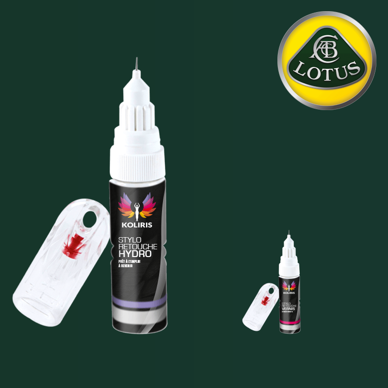 Pack 2 stylos de retouche voiture Lotus - Carenciel.pro