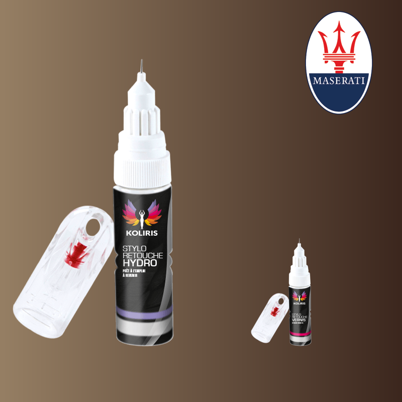 Pack 2 stylos de retouche voiture Maserati 20ml - Carenciel