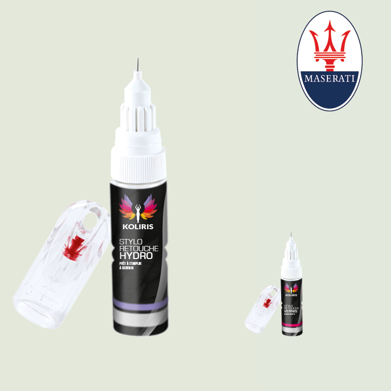Pack 2 stylos de retouche voiture Maserati 20ml - Carenciel