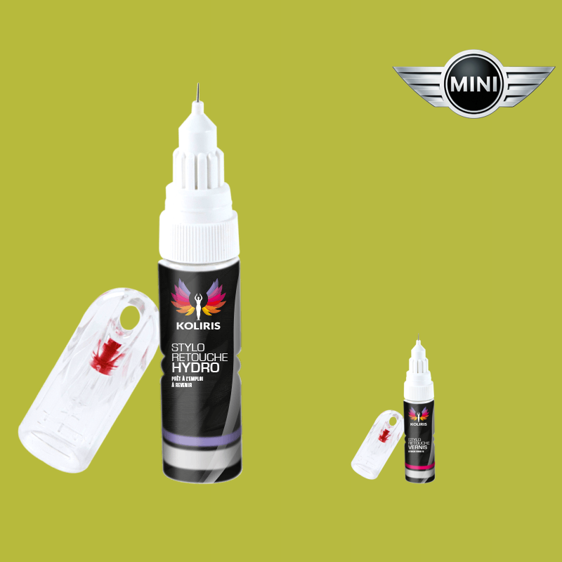 Pack 2 stylos de retouche voiture Mini - Carenciel.pro
