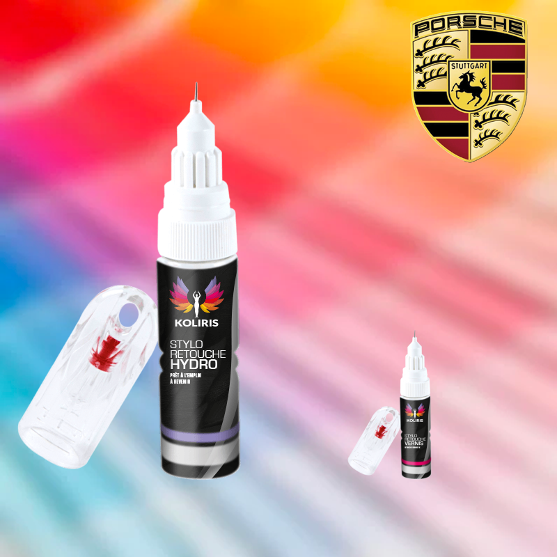 Pack 2 stylos de retouche voiture Porsche - Koliris