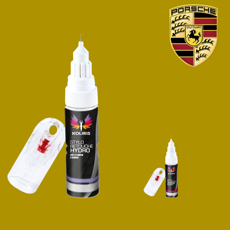 Pack 2 stylos de retouche voiture Porsche - Koliris