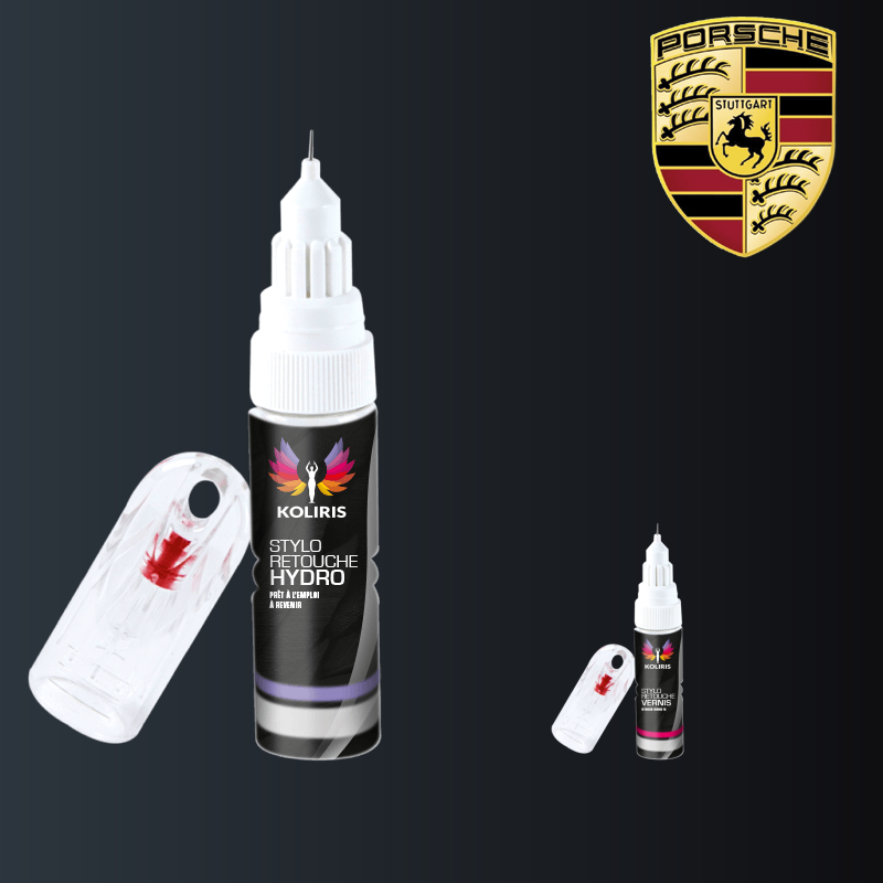 Pack 2 stylos de retouche voiture Porsche - Koliris