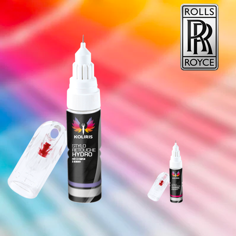 Pack 2 stylos de retouche voiture Rolls Royce - Carenciel.pro