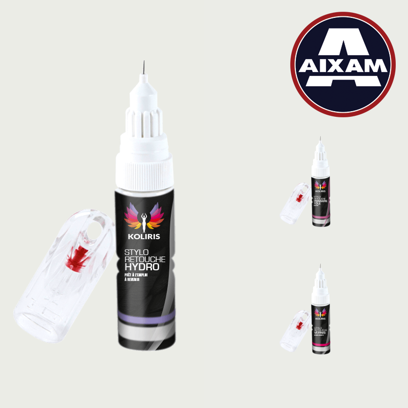 Pack 3 stylos de retouche voiture Aixam 20ml - Koliris