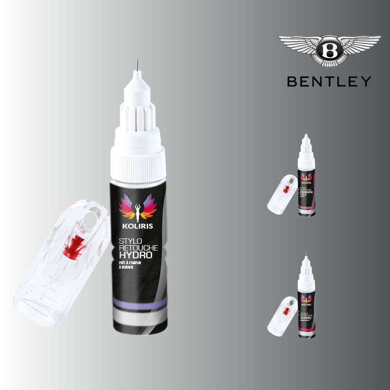 Pack 3 stylos de retouche voiture Bentley - Carenciel