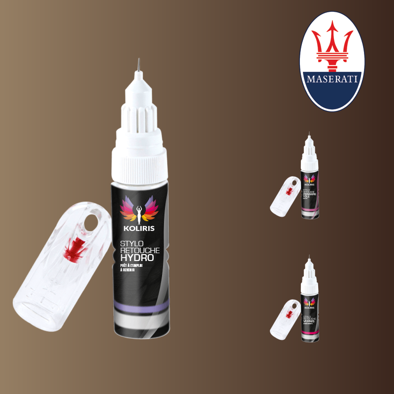 Pack 3 stylos de retouche voiture Maserati