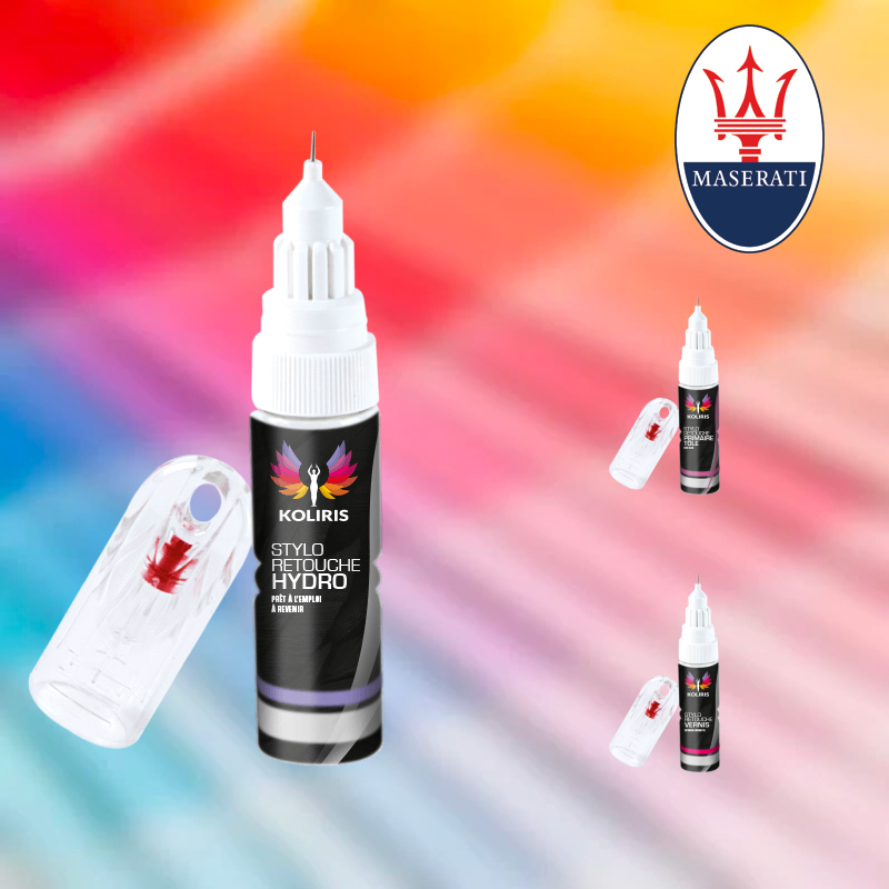 Pack 3 stylos de retouche voiture Maserati