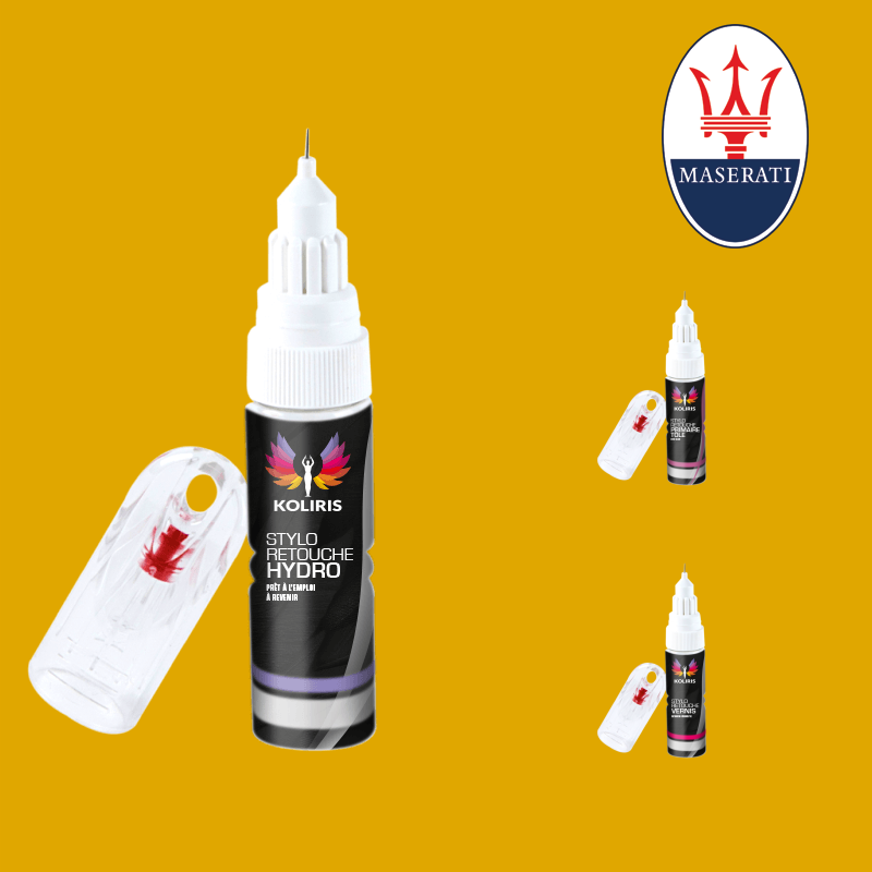 Pack 3 stylos de retouche voiture Maserati