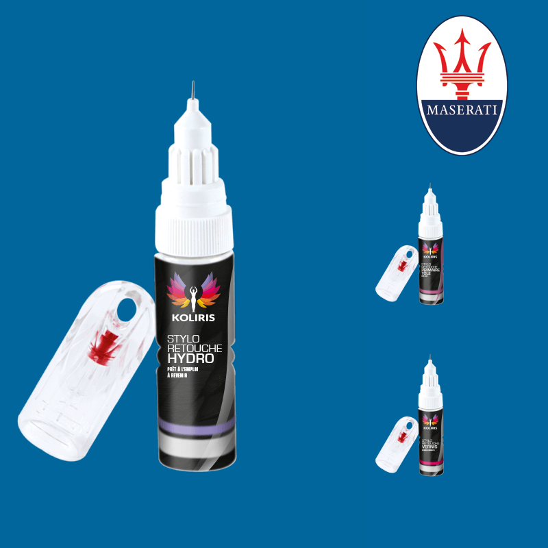 Pack 3 stylos de retouche voiture Maserati