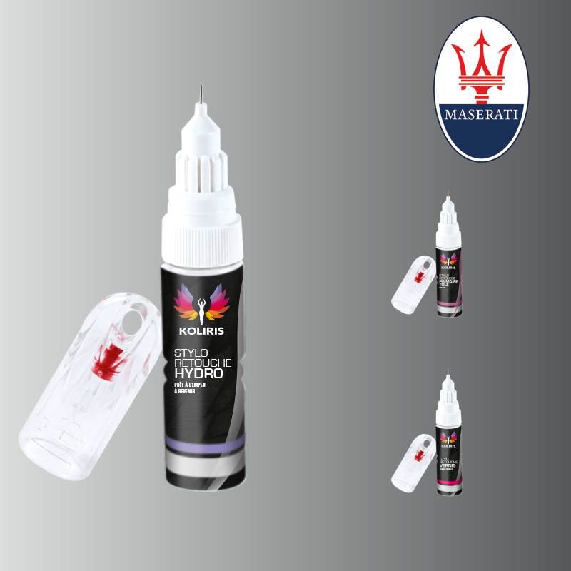 Pack 3 stylos de retouche voiture Maserati