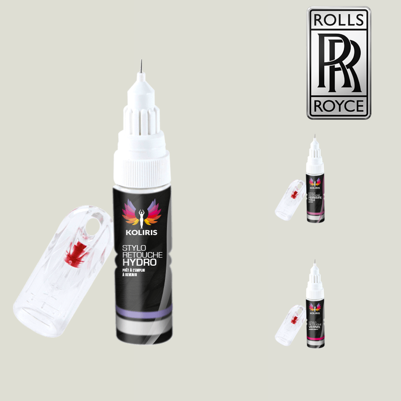Pack 3 stylos de retouche voiture Rolls Royce 20ml - Koliris