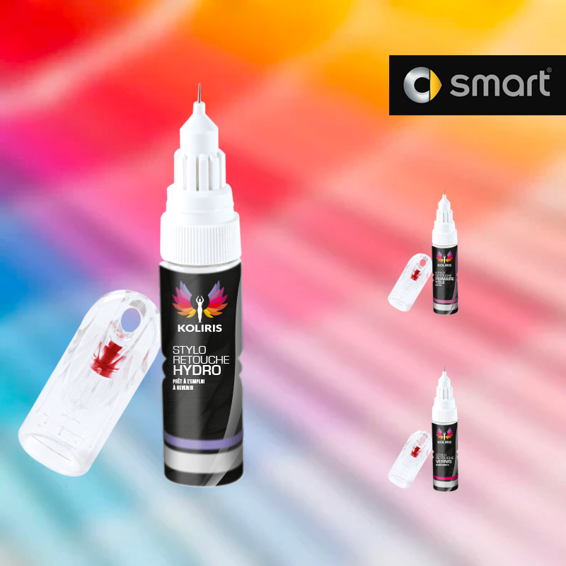 Pack 3 stylos de retouche voiture Smart