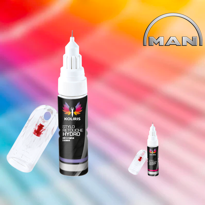 Pack 2 stylos de retouche utilitaire Man 20ml - Koliris