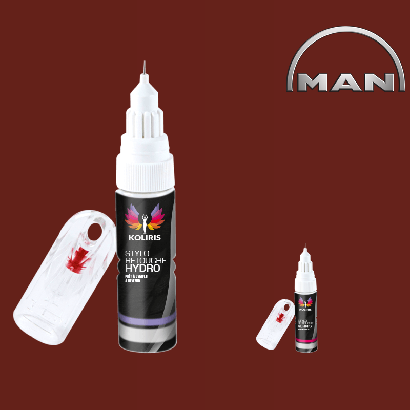 Pack 2 stylos de retouche utilitaire Man 20ml - Koliris