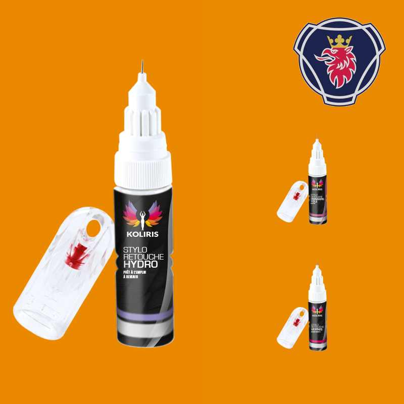 Pack 3 stylos de retouche utilitaire Scania Vabis 20ml
