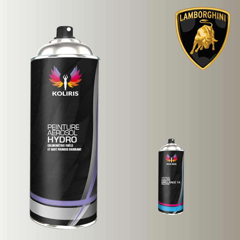 Pack 2 aérosols peinture voiture hydro Lamborghini 400ml