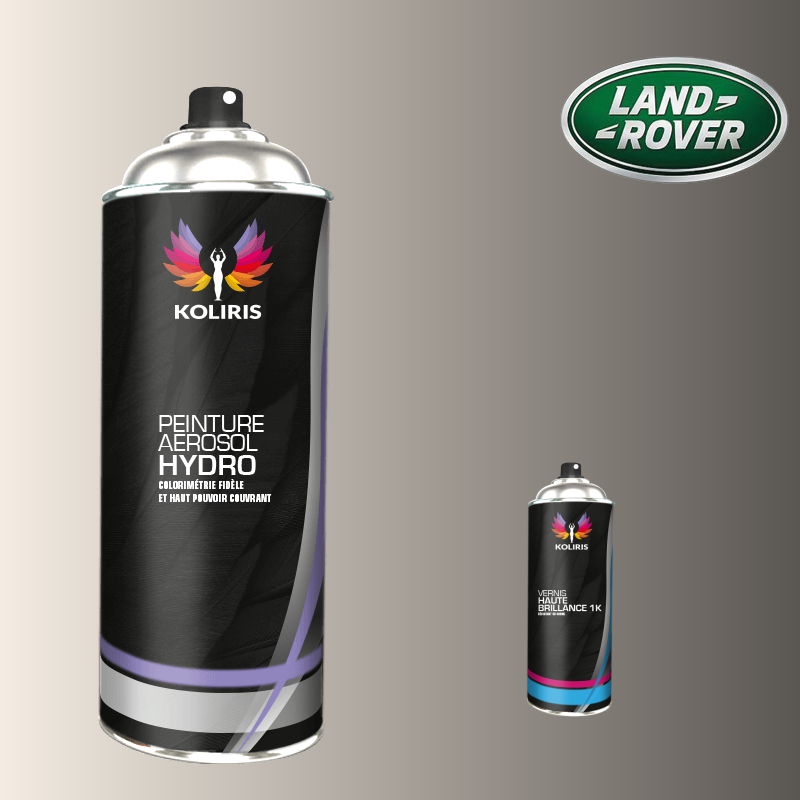 Pack 2 aérosols peinture voiture hydro Landrover 400ml