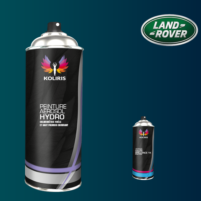 Pack 2 aérosols peinture voiture hydro Landrover 400ml