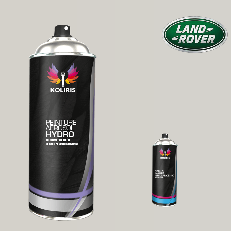 Pack 2 aérosols peinture voiture hydro Landrover 400ml
