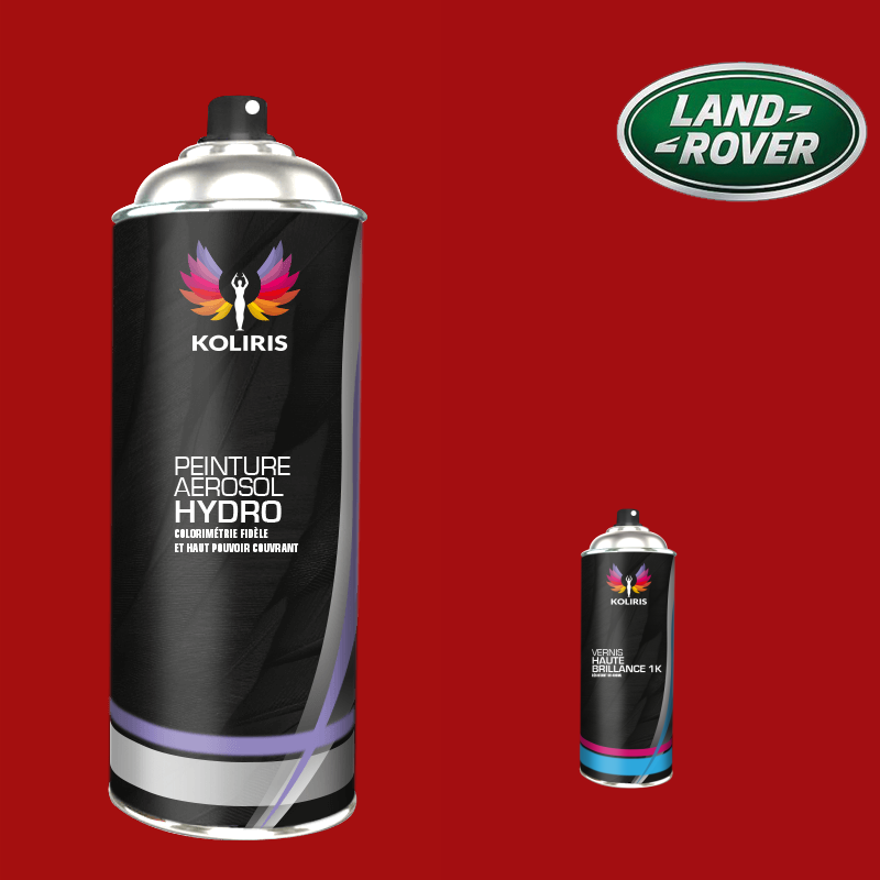 Pack 2 aérosols peinture voiture hydro Landrover 400ml