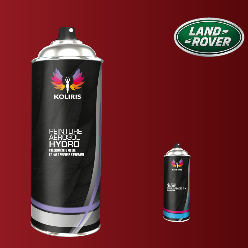 Pack 2 aérosols peinture voiture hydro Landrover 400ml