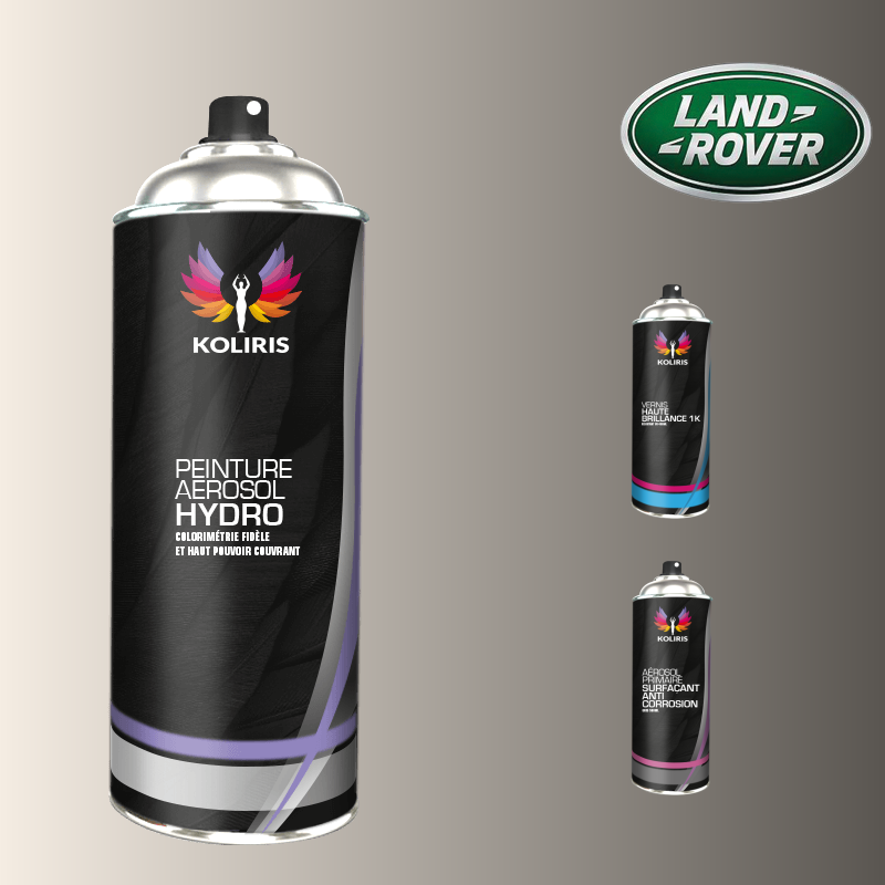 Pack 3 aérosols peinture voiture hydro Landrover 400ml