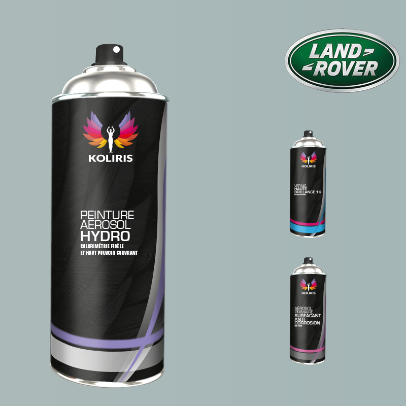 Pack 3 aérosols peinture voiture hydro Landrover 400ml