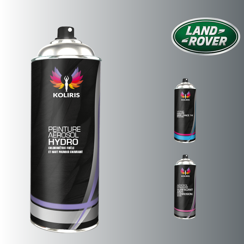 Pack 3 aérosols peinture voiture hydro Landrover 400ml