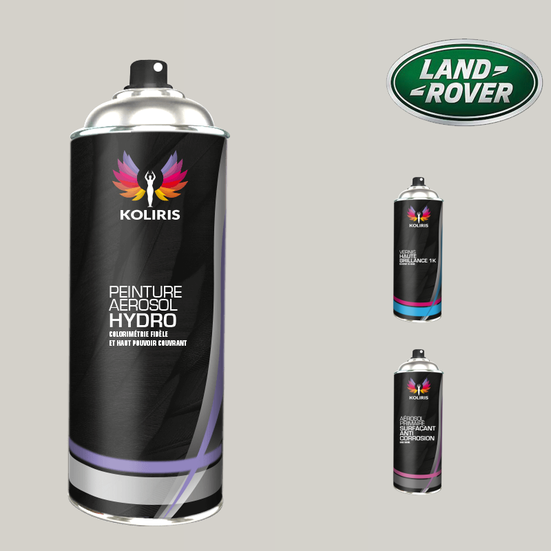 Pack 3 aérosols peinture voiture hydro Landrover 400ml