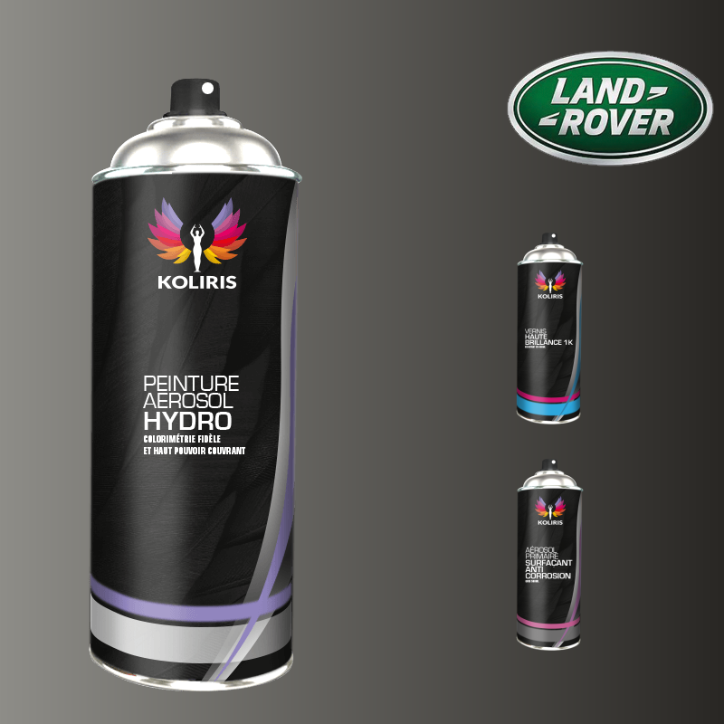 Pack 3 aérosols peinture voiture hydro Landrover 400ml