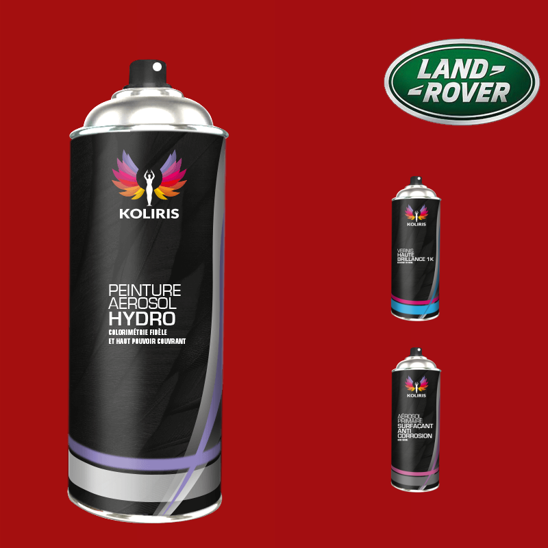 Pack 3 aérosols peinture voiture hydro Landrover 400ml