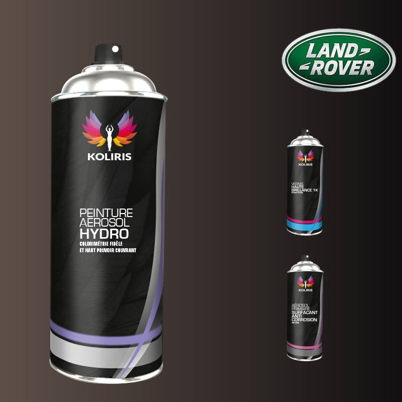 Pack 3 aérosols peinture voiture hydro Landrover 400ml