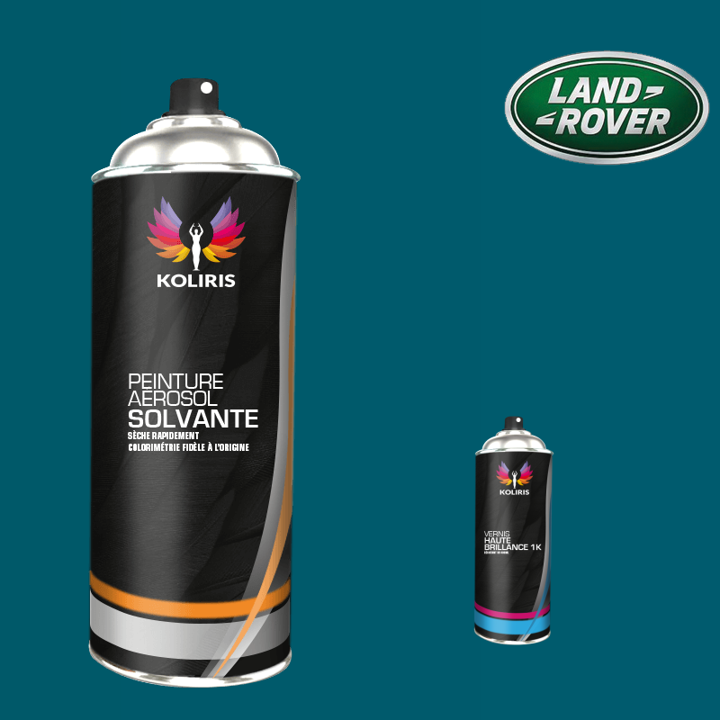 Pack 2 aérosols peinture voiture solvant Landrover 400ml