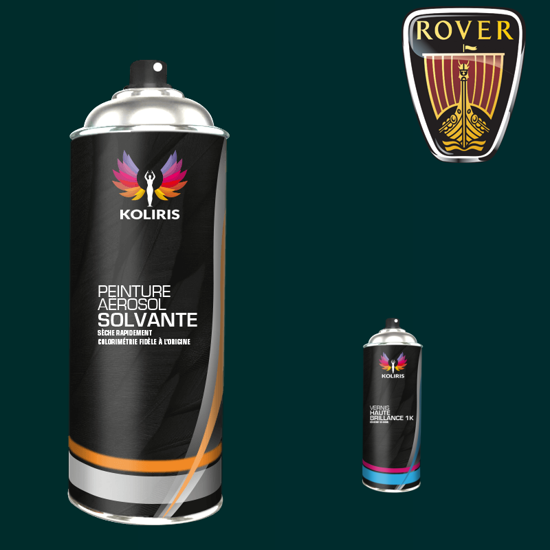 Pack 2 aérosols peinture voiture solvant Rover 400ml