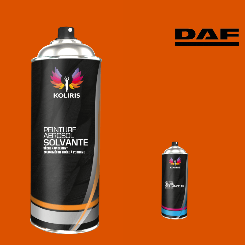 Pack 2 aérosols peinture utilitaire solvant Daf en vente - Carenciel