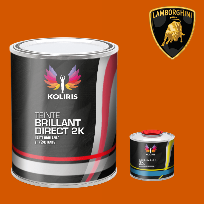 Kit peinture et durcisseur voiture brillant direct Lamborghini - Carenciel.pro
