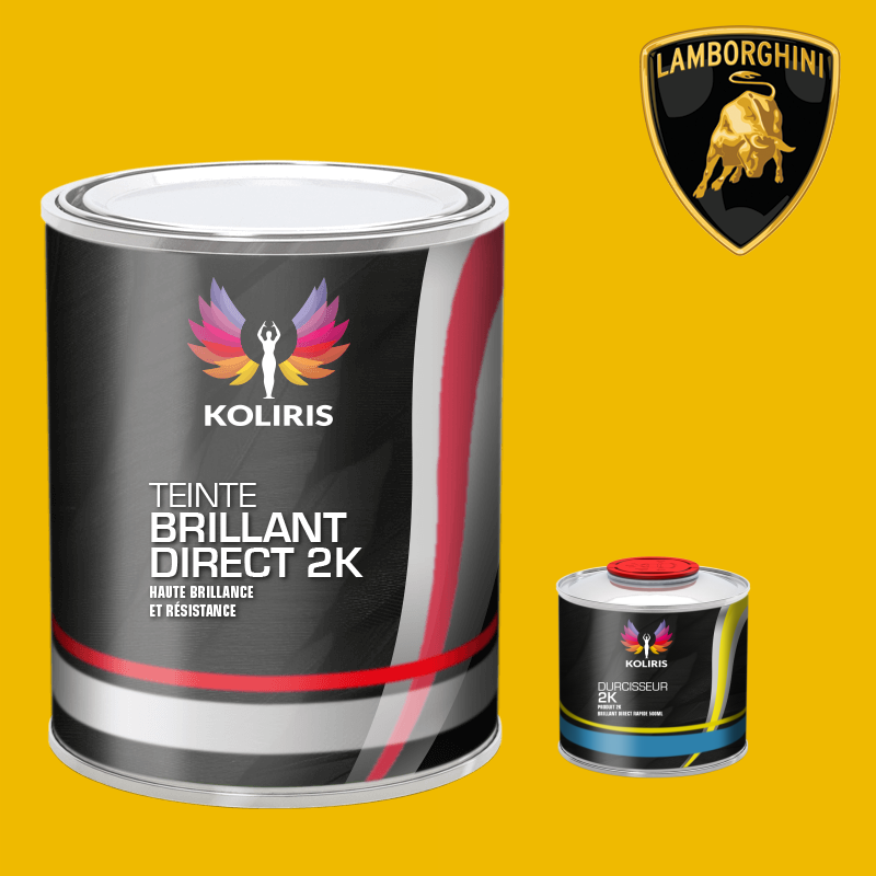 Kit peinture et durcisseur voiture brillant direct Lamborghini - Carenciel.pro