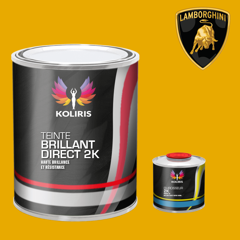 Kit peinture et durcisseur voiture brillant direct Lamborghini - Carenciel.pro